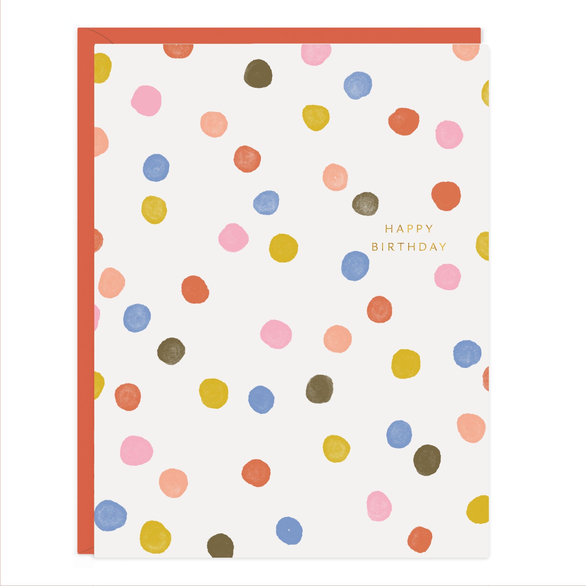 Birthday Confetti Dots Card - Ramona & Ruth 