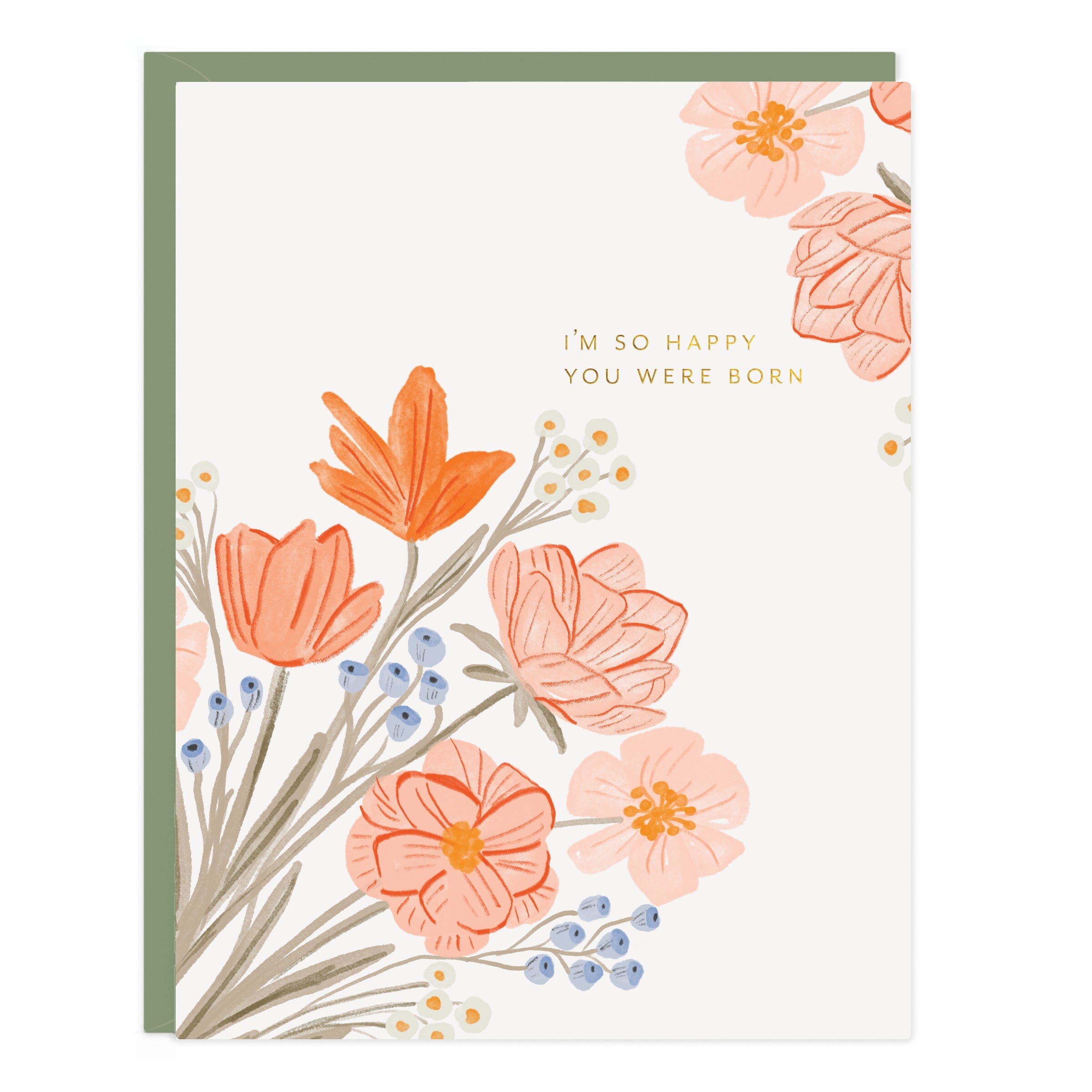 Born Flowers Card - Ramona & Ruth 