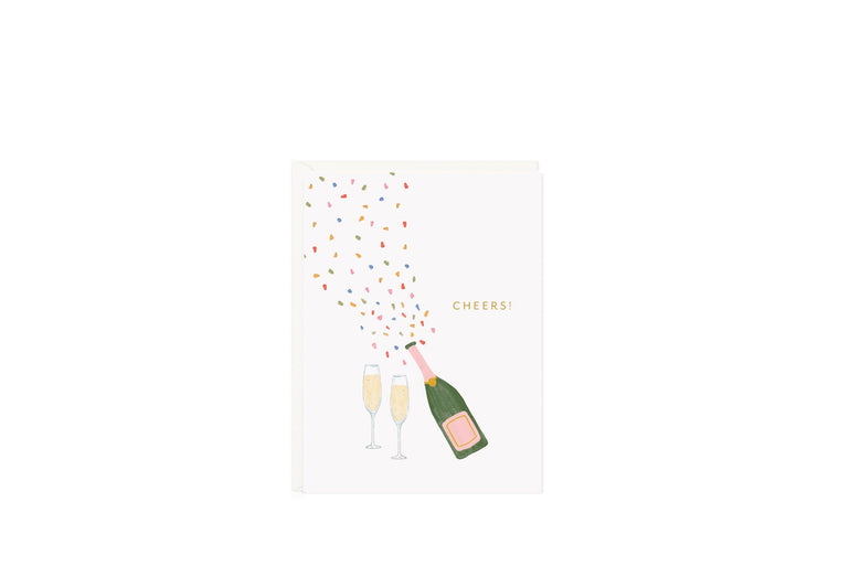 Cheers Champagne Mini Card - Ramona & Ruth 