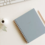 Daily Overview Planner Set in Steel Blue - Ramona & Ruth 