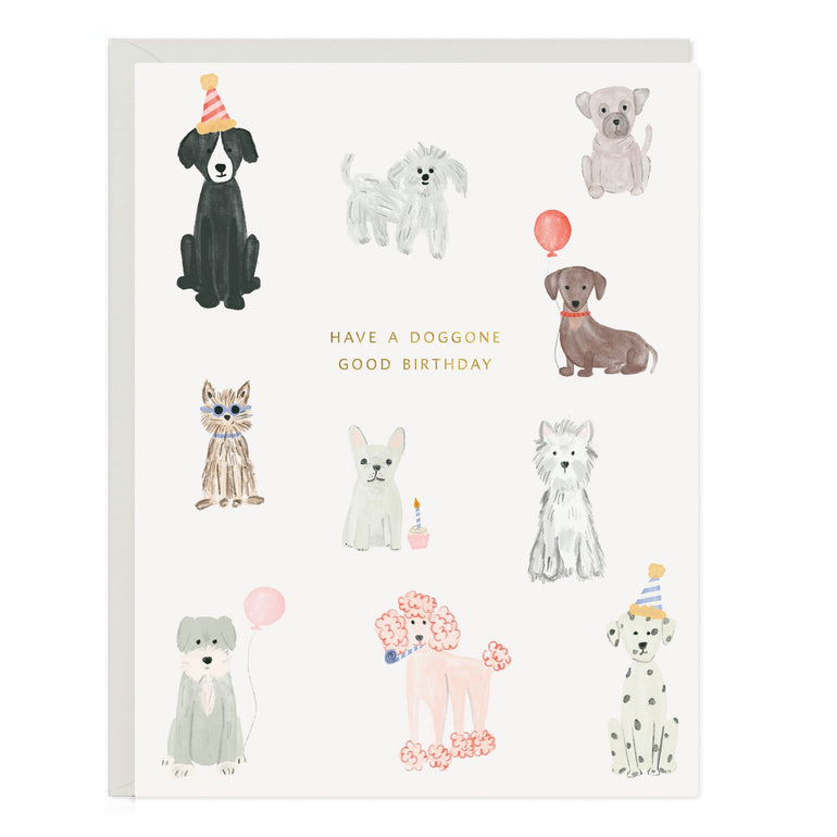 Doggone Birthday Card - Ramona & Ruth 