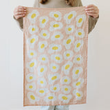 Eggs Linen Tea Towel - Ramona & Ruth 