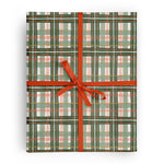 Holiday Plaid Gift Wrap Roll - Ramona & Ruth 