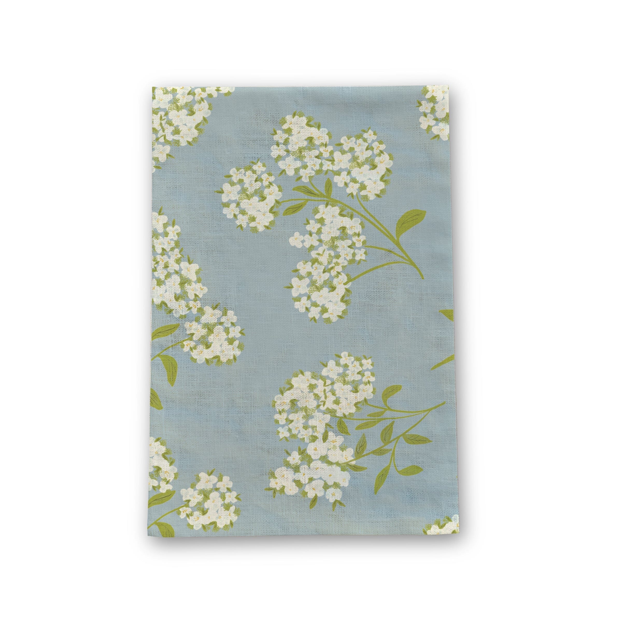 Hydrangea Linen Tea Towel - Ramona & Ruth 