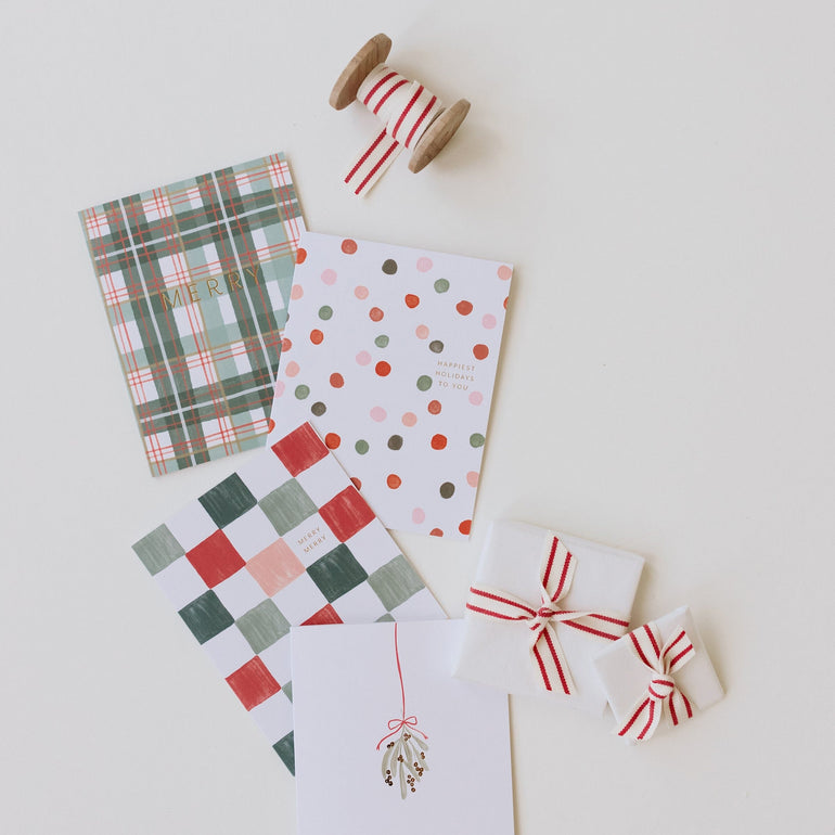 Merry Plaid Card - Ramona & Ruth 