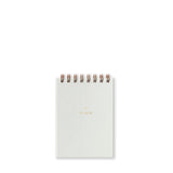 Mini Jotter Lined Notebook - Ramona & Ruth Chalk White 