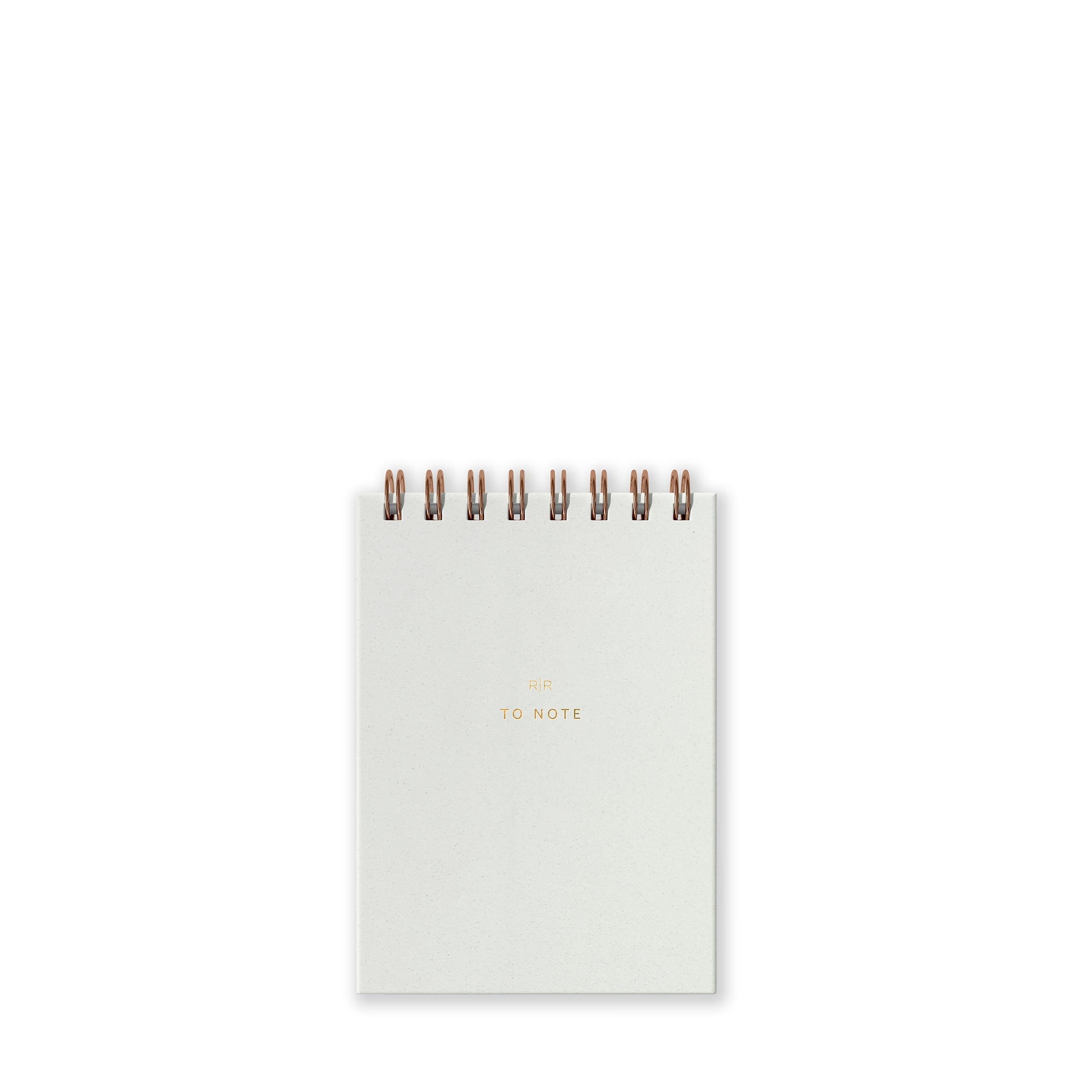 Mini Jotter Lined Notebook - Ramona & Ruth Chalk White 