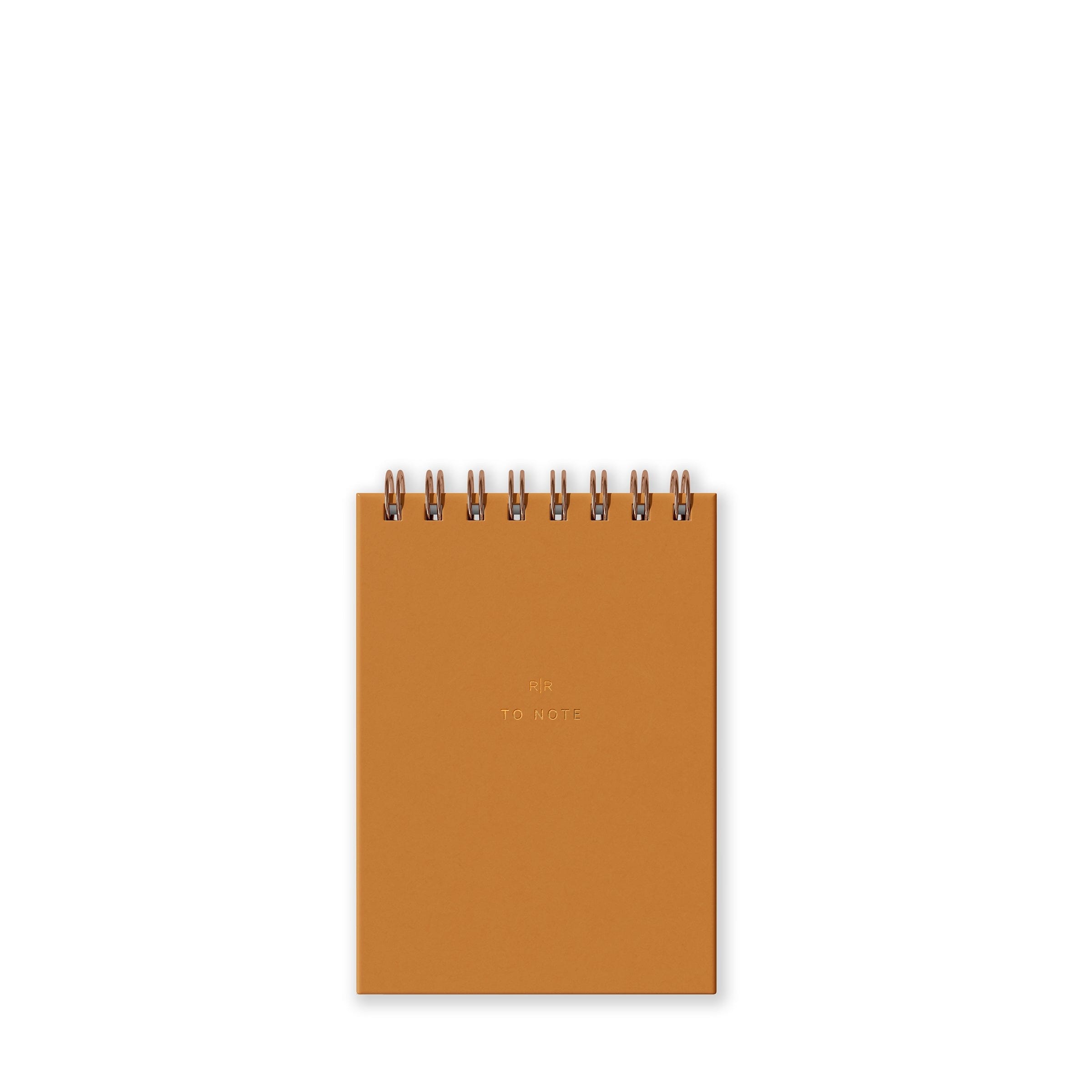 Mini Jotter Lined Notebook - Ramona & Ruth Mustard 