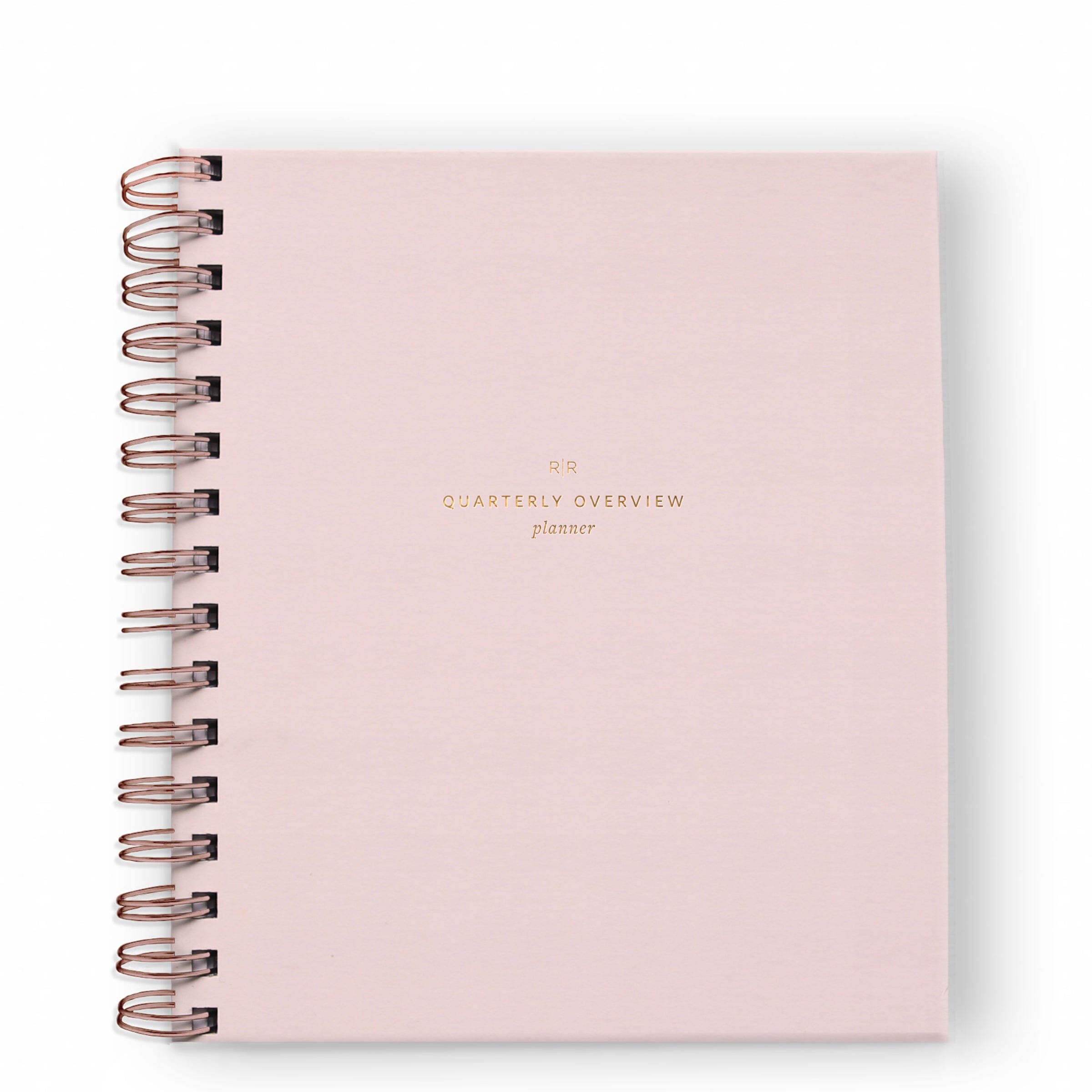 Quarterly Overview Planner - Ramona & Ruth Blush (Limited Edition) Standard Cover 