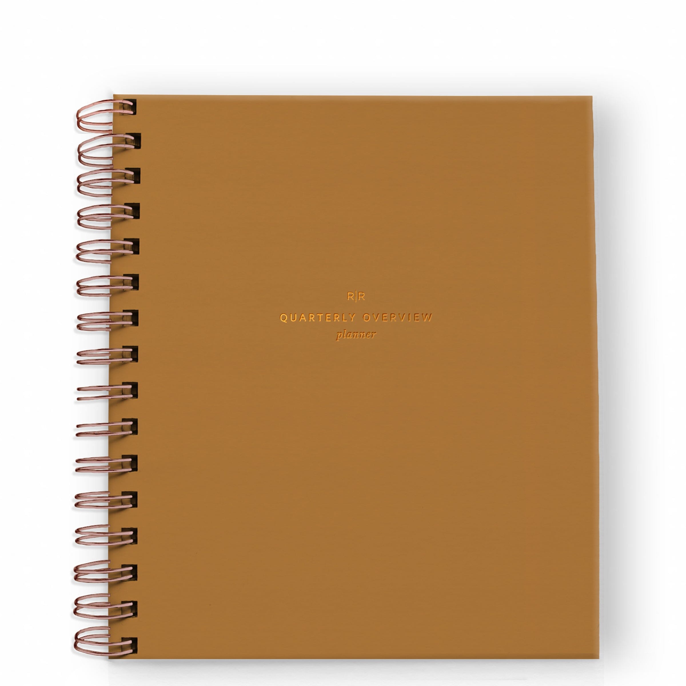 Quarterly Overview Planner - Ramona & Ruth Mustard 