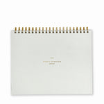 Weekly Overview Planner - Ramona & Ruth Chalk White 