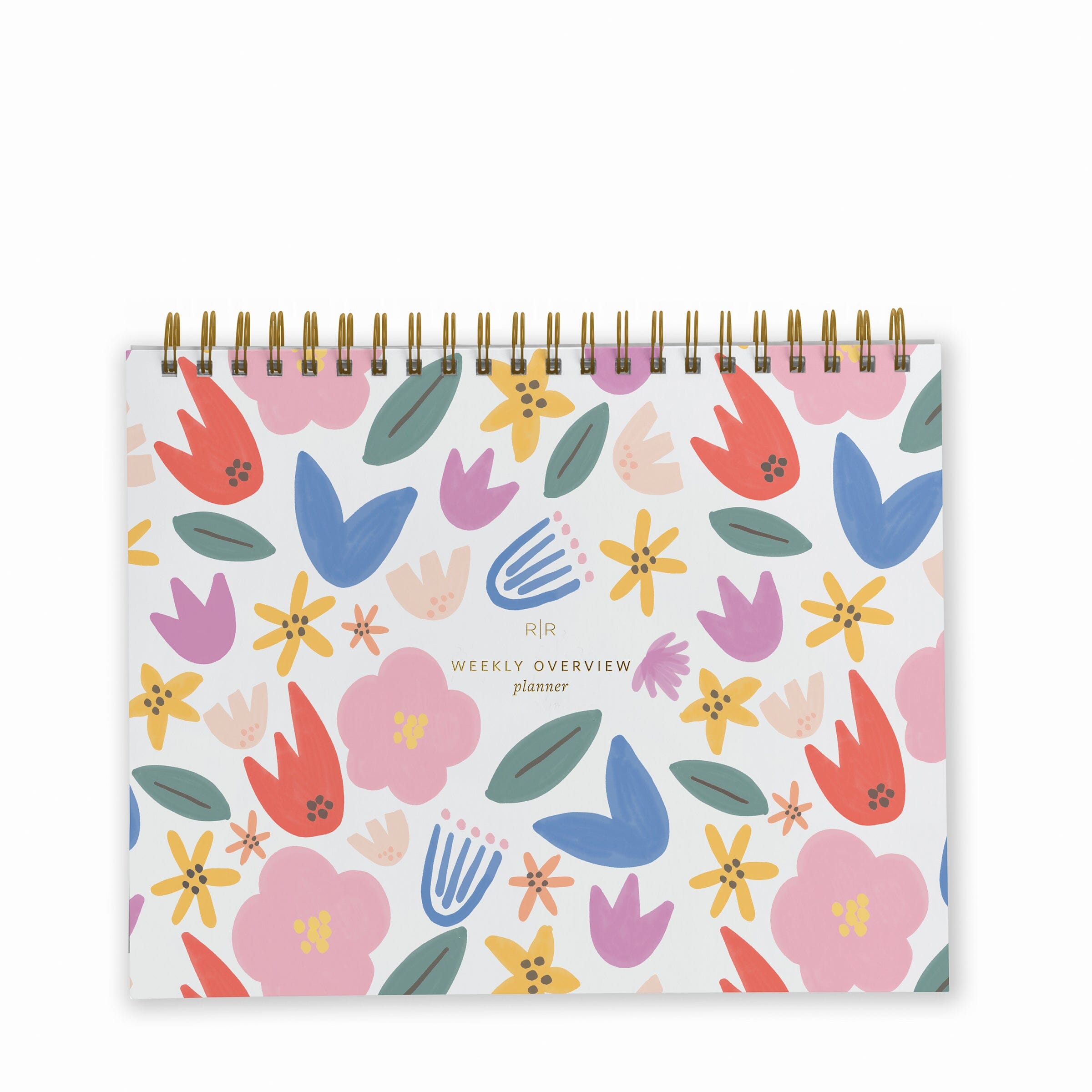 Weekly Overview Planner - Ramona & Ruth Floral Party 