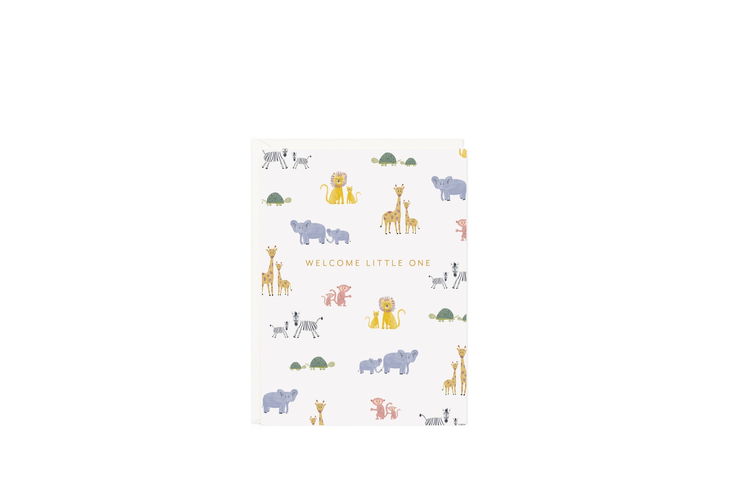 Welcome Animals Mini Card - Ramona & Ruth 