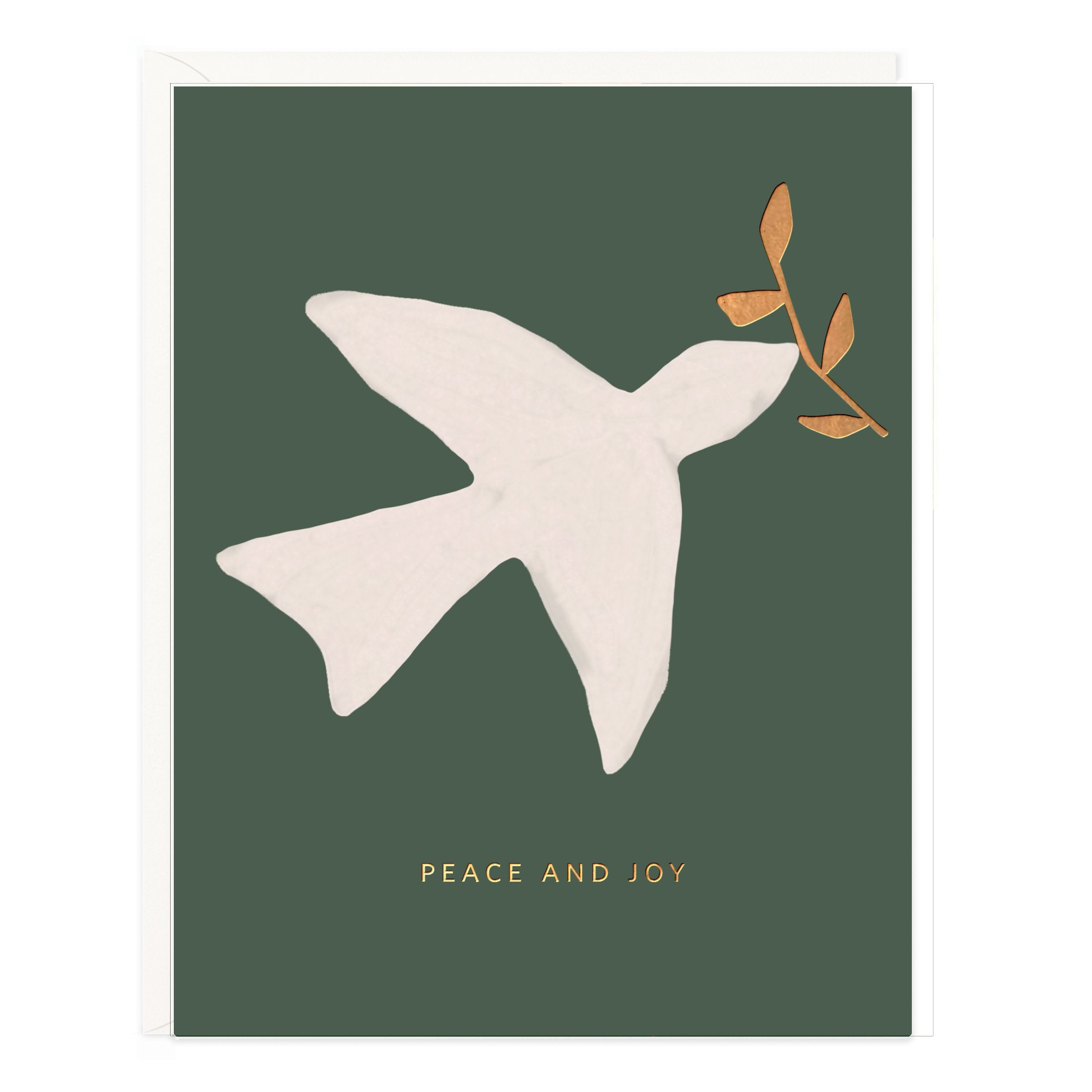 Peace & Joy Dove Holiday Card | Ramona & Ruth