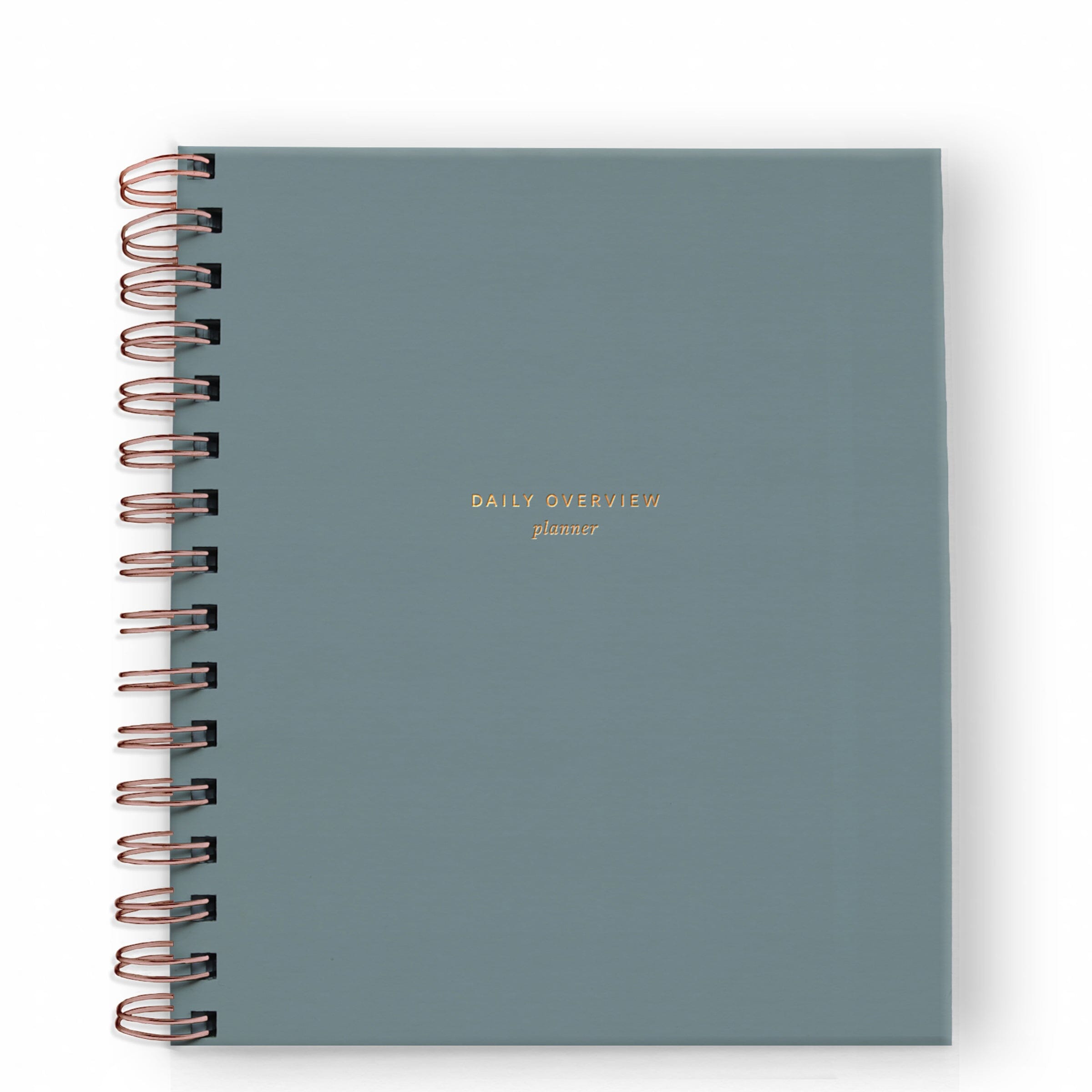 Sample Sale - Daily Overview Planner - Ramona & Ruth Steel Blue 