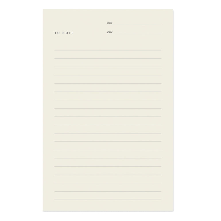 Sample Sale - To Note Notepad - Ramona & Ruth 